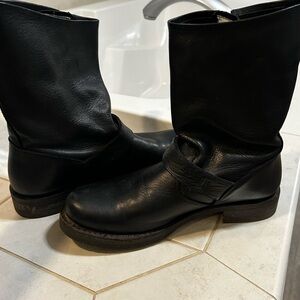 FRYE moto boots-short